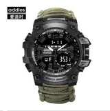 LED Military Waterproof (30M) Watch with Compass