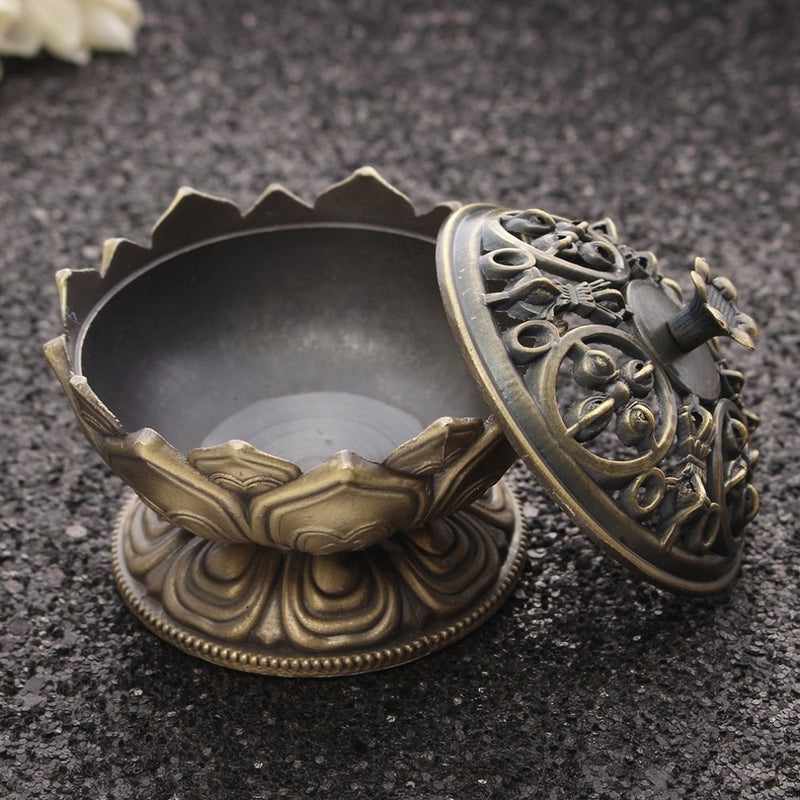 Chinese Buddha Alloy Incense Burner