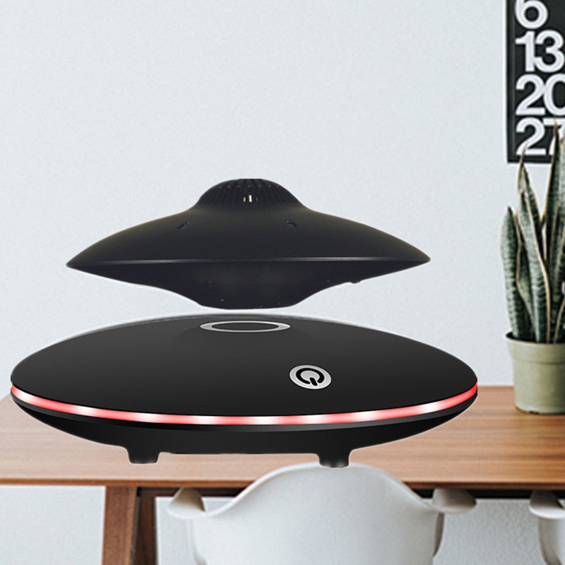 levitating UFO speaker lamp led table lamp