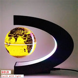 4inch round LED Levitating Rotating Night Lamp