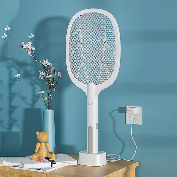 3000V Electric Mosquito Killer With UV Lamp USB 1200mAh Rechargeable Bug Zapper Summer Fly Swatter Trap Home Bug Insect Racket