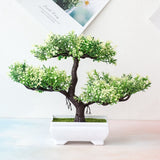 Artificial Bonsai Small Tree Pot Fake Plant For Home Decoration