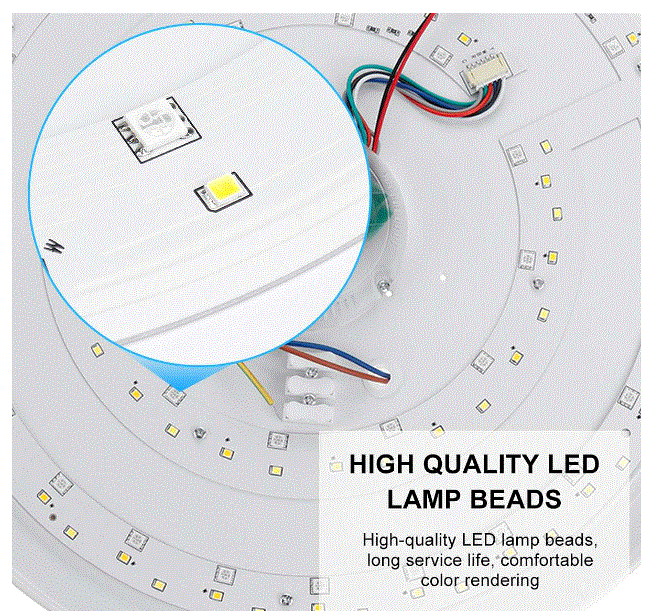 WiFi Modern RGB LED Ceiling Light