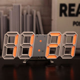 Home Living Room Decoration 3D Large LED Digital Wall Clock Date Time Electronic Display Table Alarm Clock Wall Home Decor