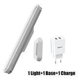 Desk Lamp Hanging Magnetic LED Table Lamp Chargeable Stepless Dimming Cabinet Light Night Light For Closet Wardrobe