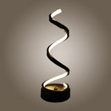 LED Spiral Table Lamp