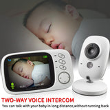 3.2-inch Wireless Video Baby Camera & Sound Activated LCD Monitor (Works w/out internet)