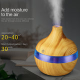 Wood Ultrasonic Air Humidifier