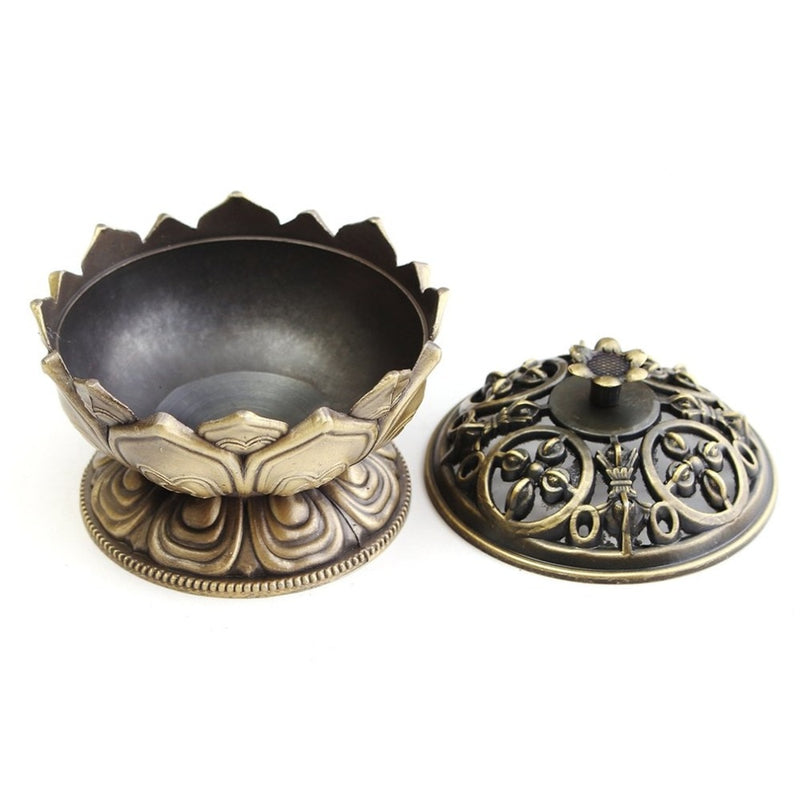 Chinese Buddha Alloy Incense Burner