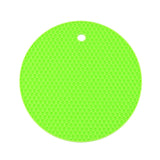 18/14cm Round Heat Resistant Silicone Mat Drink Cup Coasters