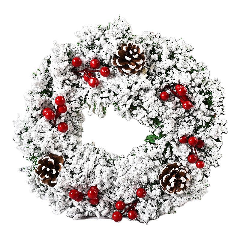 Christmas Wreath Door Garlands Ornaments Decor For Home