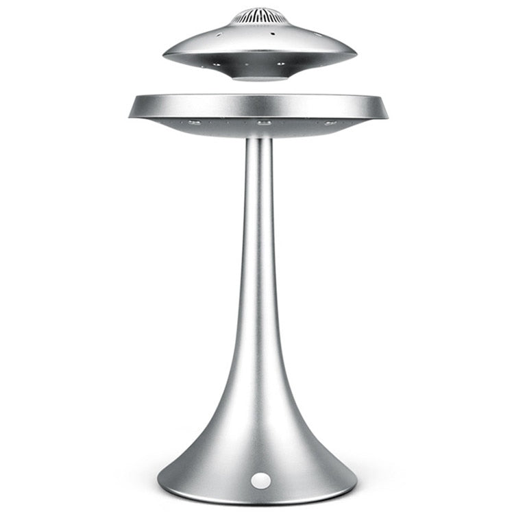 Magnetic Levitating led table lamp with UFO speaker