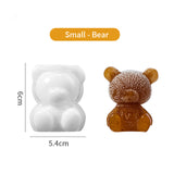 Cute Teddy Bear Ice Cube Maker