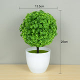 Artificial Bonsai Small Tree Pot Fake Plant For Home Decoration