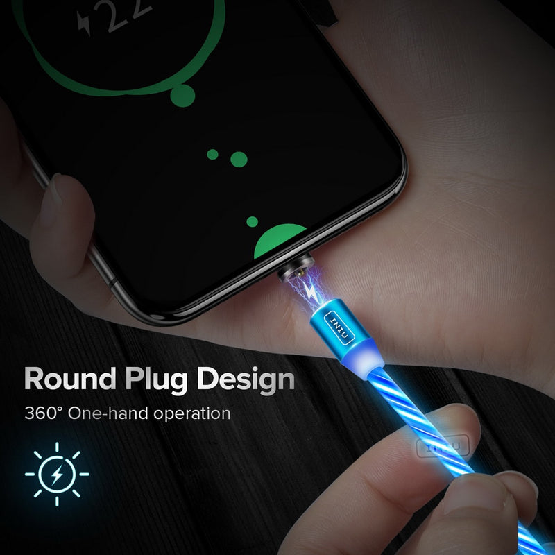 INIU Flow Luminous Lighting Magnetic USB Cable