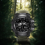 LED Military Waterproof (30M) Watch with Compass