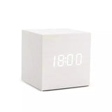 Alarm Clock LED Wooden Watch