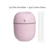 Ultrasonic Mini Air Humidifier 200ML Aroma Essential Oil Diffuser