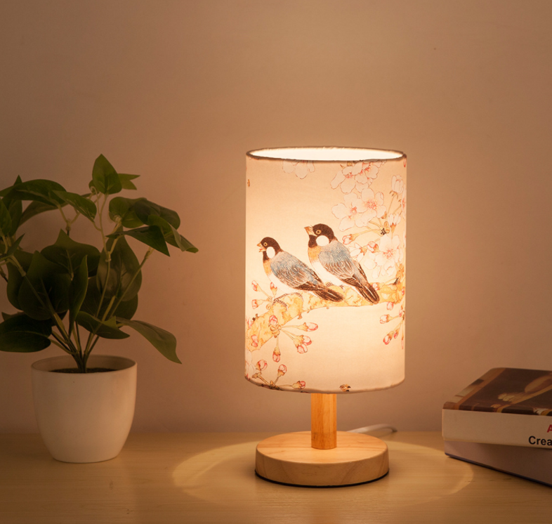 Chinese Style bedside table lamp