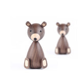 Russia Little bear wood ornaments for decor