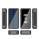 Wireless Solar Power Bank +3 LED (night) Light