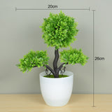 Artificial Bonsai Small Tree Pot Fake Plant For Home Decoration