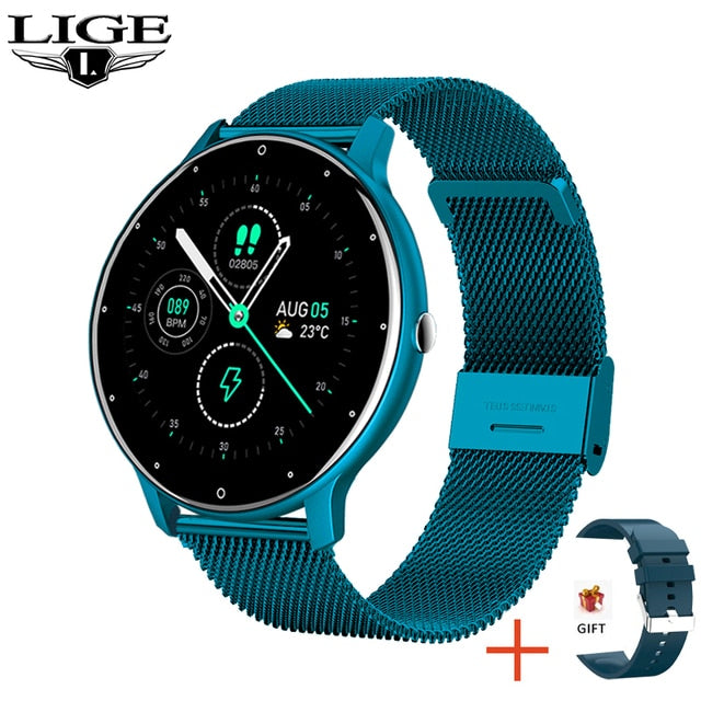 Fitness Waterproof Smartwatch w/ Real-time Weather Monitoring