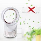 Mini Portable Desktop Bladeless Fan Cute No Fan-leaf Cooler Cooling Fan For Office Study