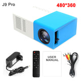 J9 Pro Mini Projector LED Media Player