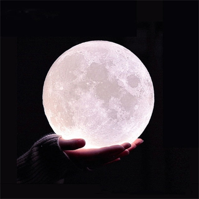 LED Starry Sky Night Light USB Table Lamp Planet Moon