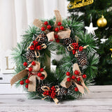 Christmas Wreath Door Garlands Ornaments Decor For Home