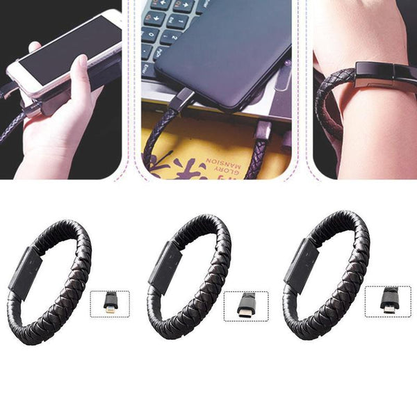 Bracelet data charging cable