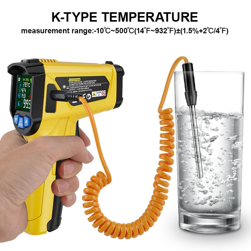 Digital Infrared Thermometer IR Laser