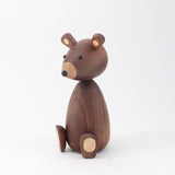 Russia Little bear wood ornaments for decor