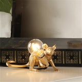 Mouse Resin Table Lamps