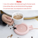 New Coffee Mug Warmer for Home Office Desk Use Electric Beverage Cup Warmer Heating Coasters Plate Pad