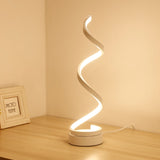 LED Spiral Table Lamp