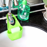 Bathroom & Kitchen Sink Sponge Holder Storage