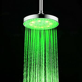 8 inch RGB LED Light Shower Head