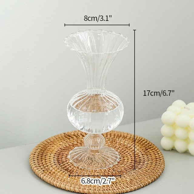 Transparent Flower Vase