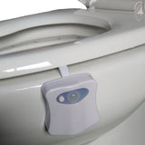 Motion sensor toilet seat night light