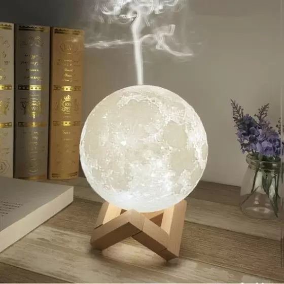 Humidifier Diffuser Luminaire Lua 3D 880ml