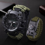 LED Military Waterproof (30M) Watch with Compass