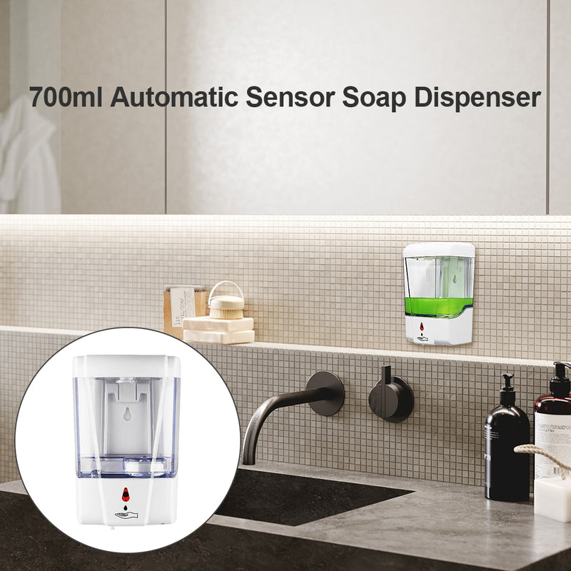 700ml Household Touchless Wall Mounted Auto-Sensor Dispenser