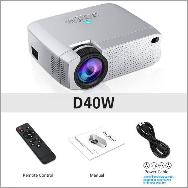 Mini LED projector Video Beamer for home Cinema