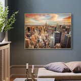 AZQSD Painting By Numbers DIY City Landscape Room Wall Art Unframed Oil Paint For Adults Home Decoration 50x40cm