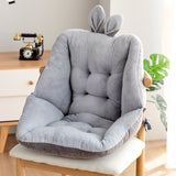 Cushion Office Sedentary Backrest One Chair Seat Cushion Seat Stool Lazy Butt Thick Winter Plush On The Ground Semi-enclosed