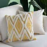 Moroccan Style Woven Tassel Pillow