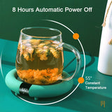 New Coffee Mug Warmer for Home Office Desk Use Electric Beverage Cup Warmer Heating Coasters Plate Pad