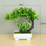 Artificial Bonsai Small Tree Pot Fake Plant For Home Decoration